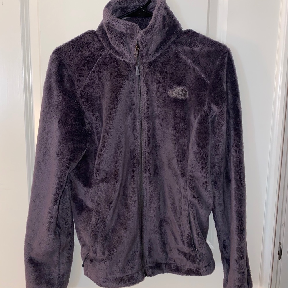 The North Face Dark Purple Zip Up Jacket